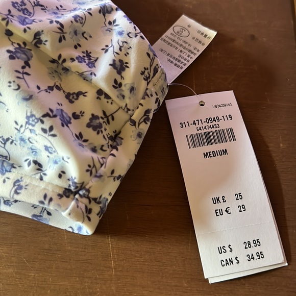 Hollister Swim bikini,  three-piece, set - Picture 4 of 5